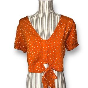 orange PACSUN top💌